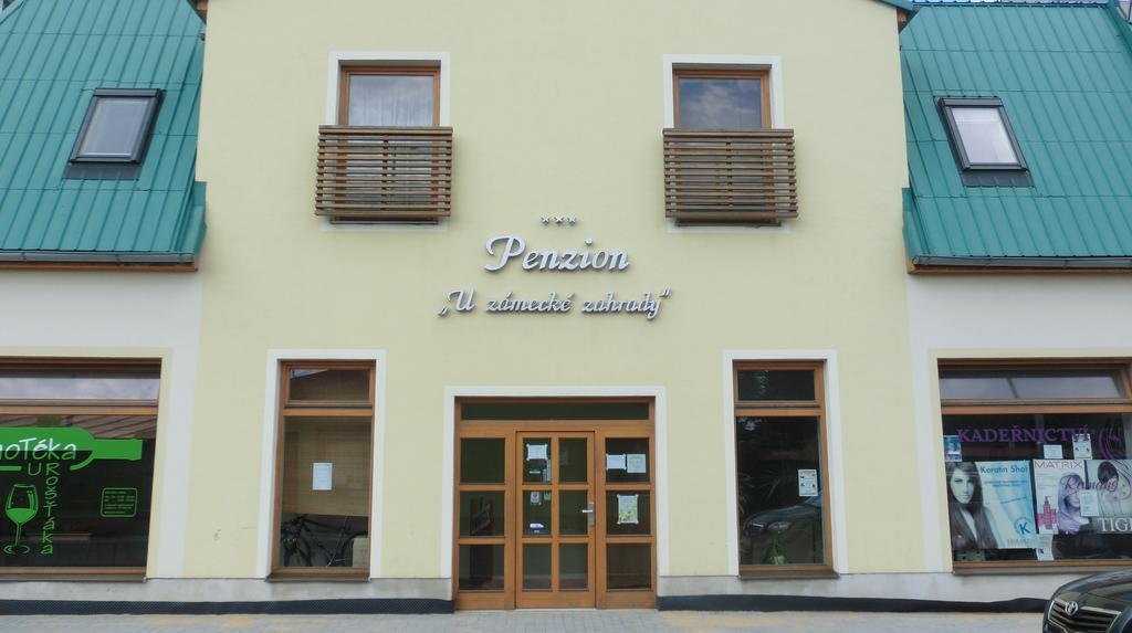 Penzion U Zamecke Zahrady Lipník nad Bečou Exterior foto