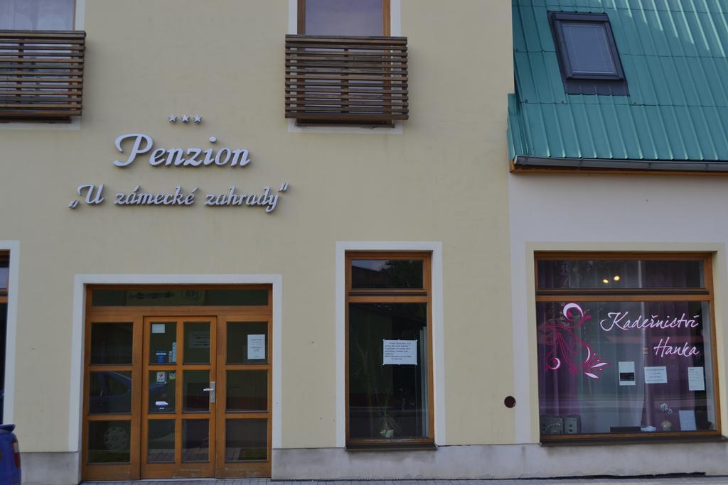 Penzion U Zamecke Zahrady Hotel Lipník nad Bečou Exterior foto